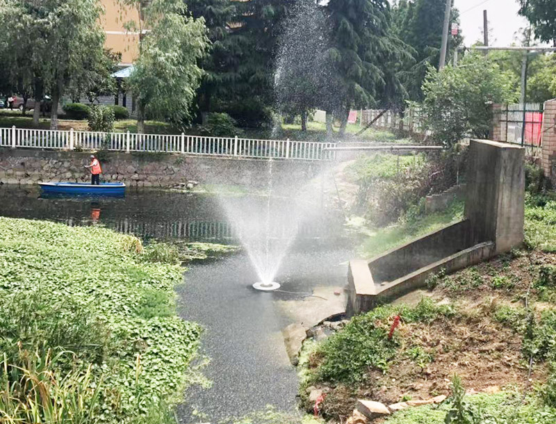立柱式喷泉曝气机2